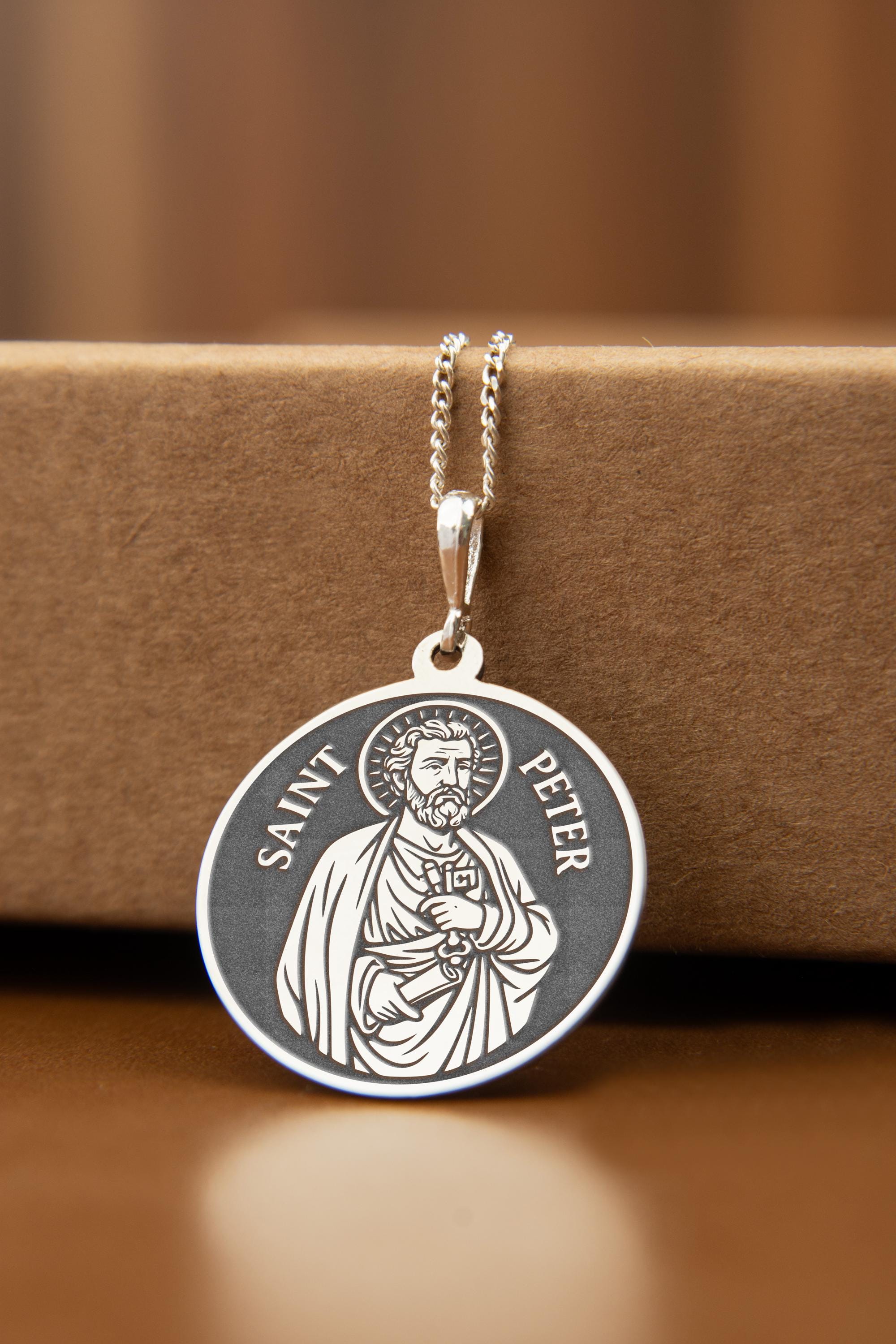 St. Peter Necklace Keys - Etsy
