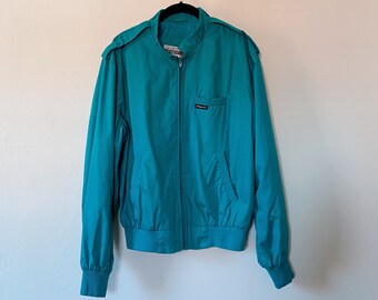 teal members only jacket