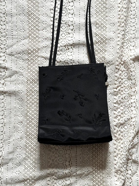 Y2K Monochromatic Floral Purse