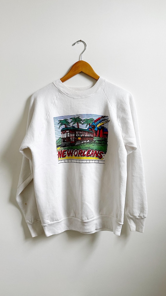 1980s New Orleans Sweatshirt | Size LG