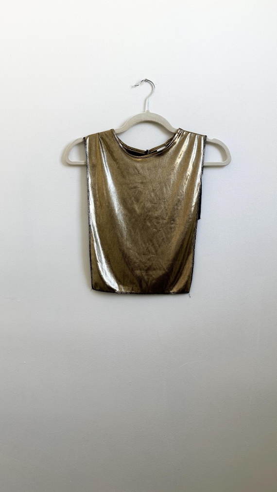 1980s Gold Lamé Dickie | OSFM