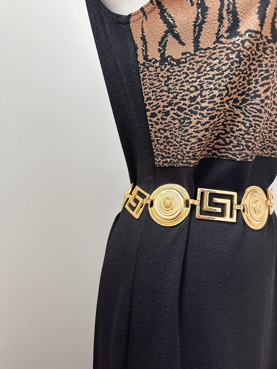 90s Statement Gold Chain Belt | Waist 30"
