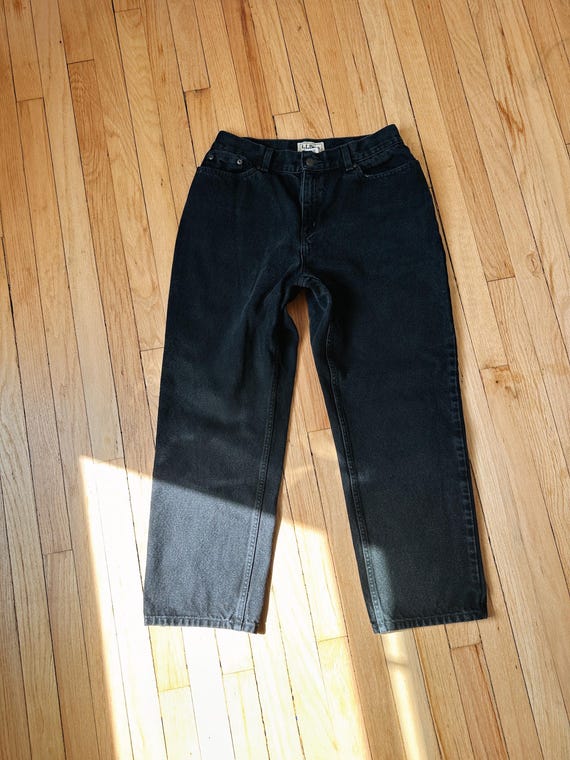 Vintage Black LL Bean Jeans | 29" Waist