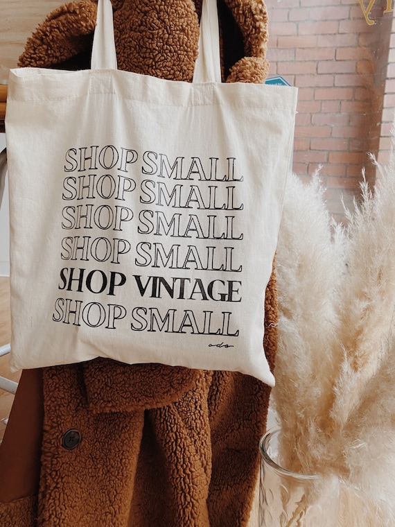 Shop Small Shop Vintage Tote