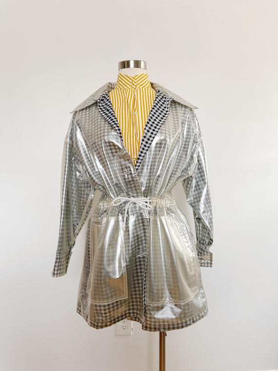90s See Through Totes Rain Jacket | Size M