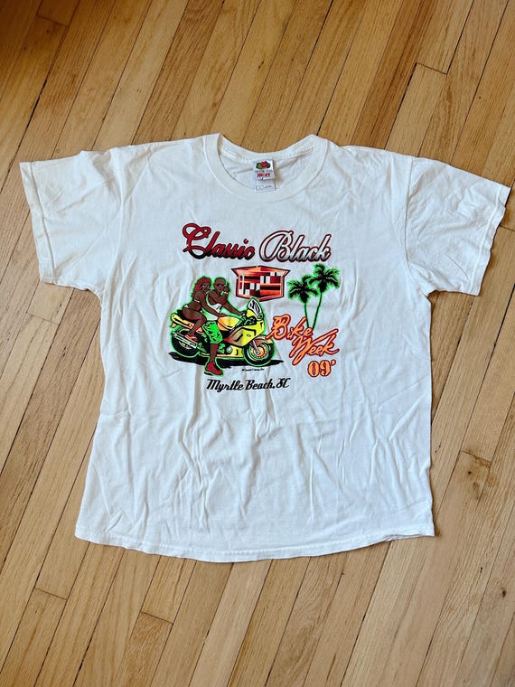 Black Bike Week Tee | Size LG