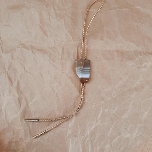 Large Polished Stone Bolo