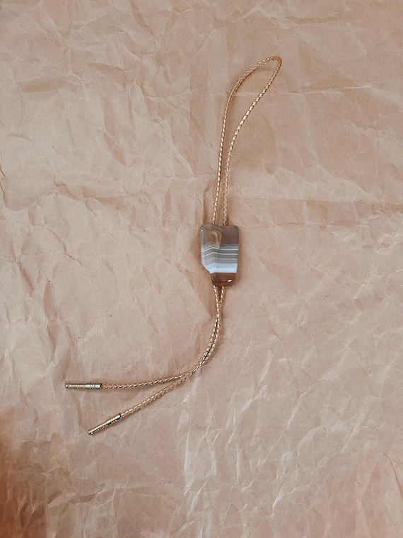 Large Polished Stone Bolo