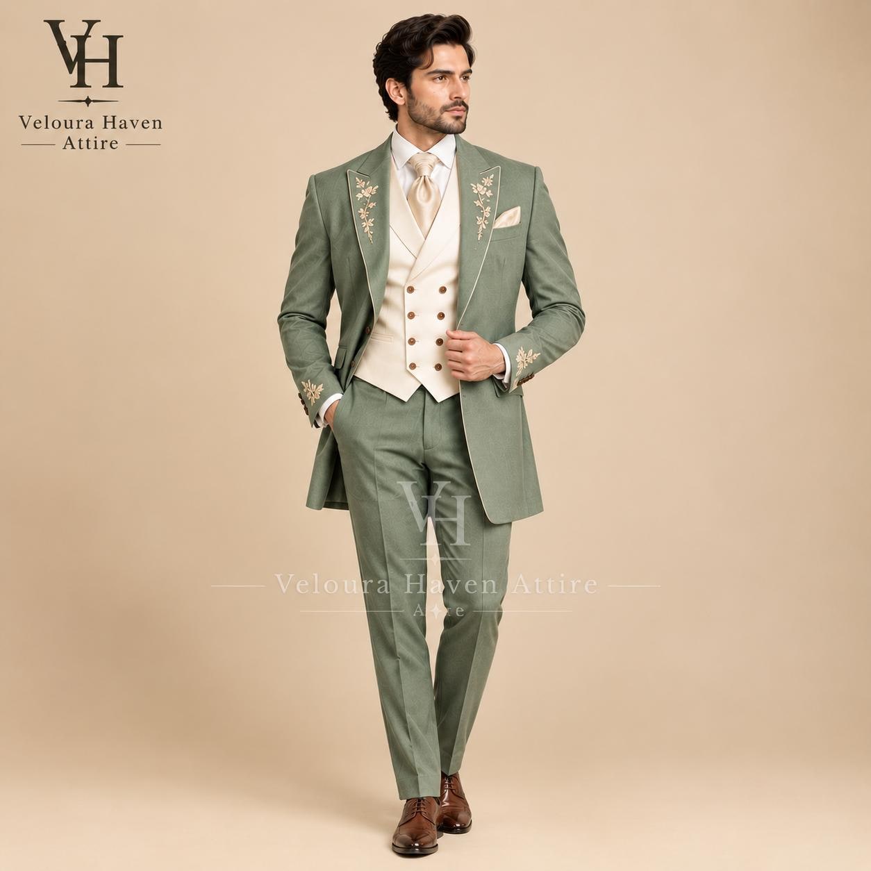 dress in pale green worsted double gabardine Sage Wool Suit p3-new-skus