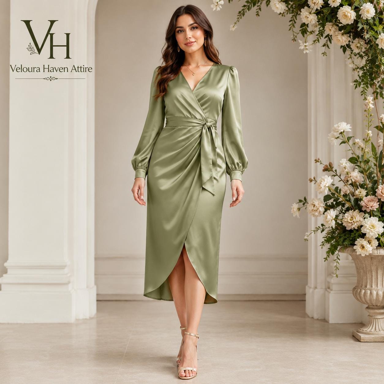 velvet sage green bridesmaid dresses Long Sleeve Dress Long Sleeve Black Dress High School US Child Size:Child-3 Available in full size