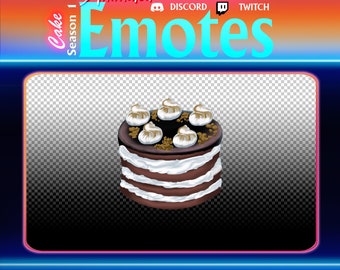 Emote Cake - You Need Some Cake - Emote animée pour Twitch et Discord