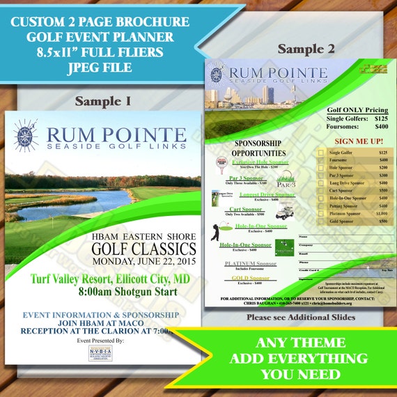 2 Page Brochure >> Brochure 2 Pages Custom Golf Flier Event Planner Designs Fliers 8 5x11 Multiple Samples Please Choose One Jpeg Only You Print 2 Page Brochure >> Brochure 2 Pages Custom Golf Flier Event Planner Designs Fliers 8 5x11 Multiple Samples Please Choose One Jpeg Only You Print