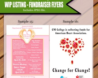 Custom Fundraiser Flyer