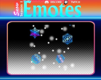 Snow Falling - Emote animée pour Twitch et Discord