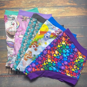 Medium Grab bag Women’s set of three, Scrundies, sale, undies, boy cut full coverage lingerie