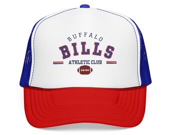 Gorra de camionero de equipo de la NFL bordada a medida / Gorra de fútbol americano de club deportivo / Buffalo Bills Philadelphia Eagles Baltimore Ravens