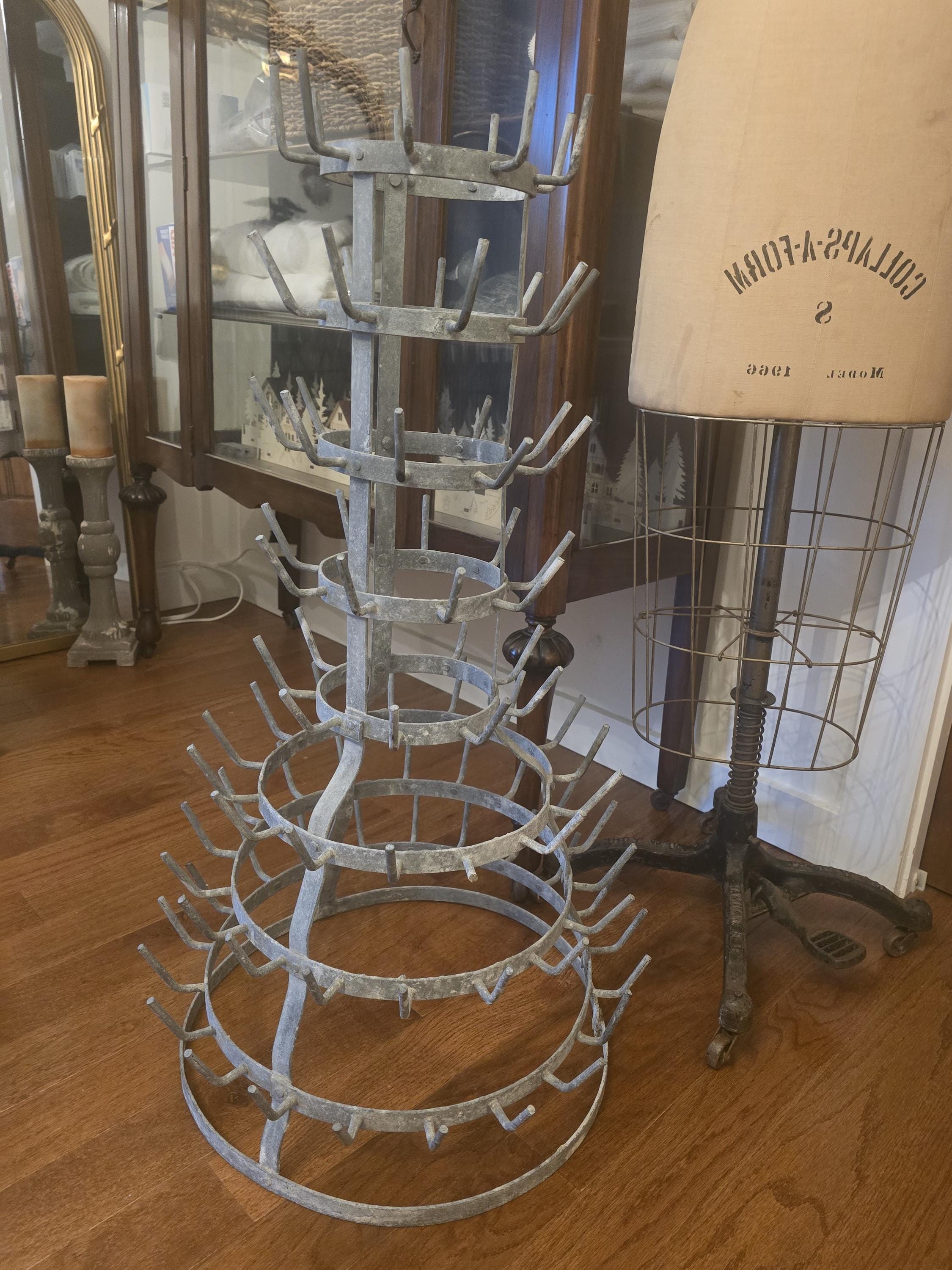 Antique Bottle Drying Rack - Etsy