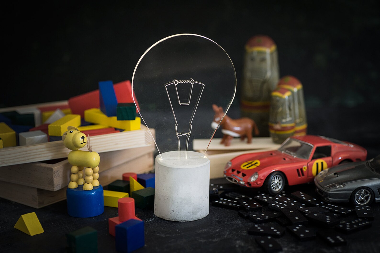 Bulb night light baby lighting modern night light nursery Etsy