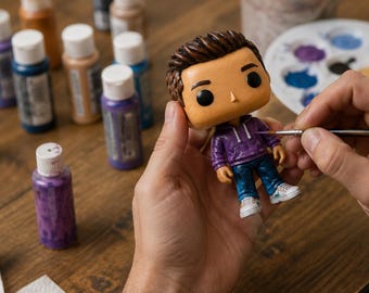 Figura personalizada no estilo Funko Pop | Crie seu próprio kit de personagem Mini Me