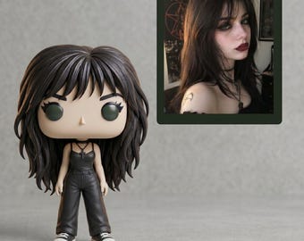 Boneca personalizada de anime gótico | Colecionável de garota gótica estilo Dark Academia, boneca personalizada