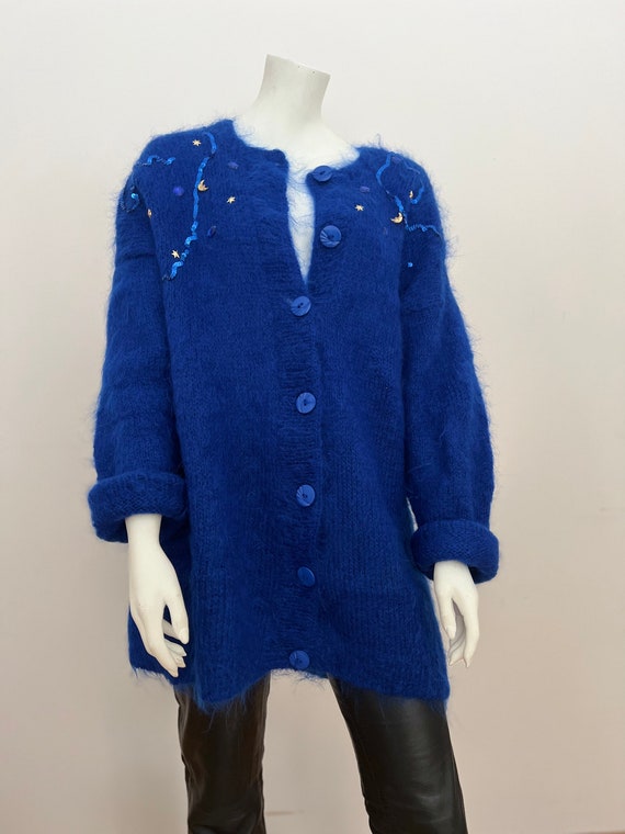 トップス 1990 YVES SAINT LAURENT MOHAIR CARDIGAN 1990 YVES SAINT LAURENT MOHAIR CARDIGAN