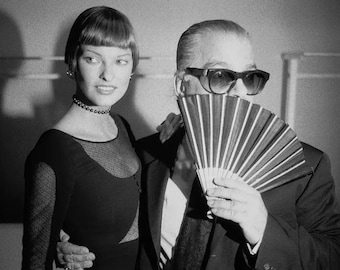 Vintage Gown Karl Lagerfeld Linda Evangelista Archival Runway Dress 1993 Black