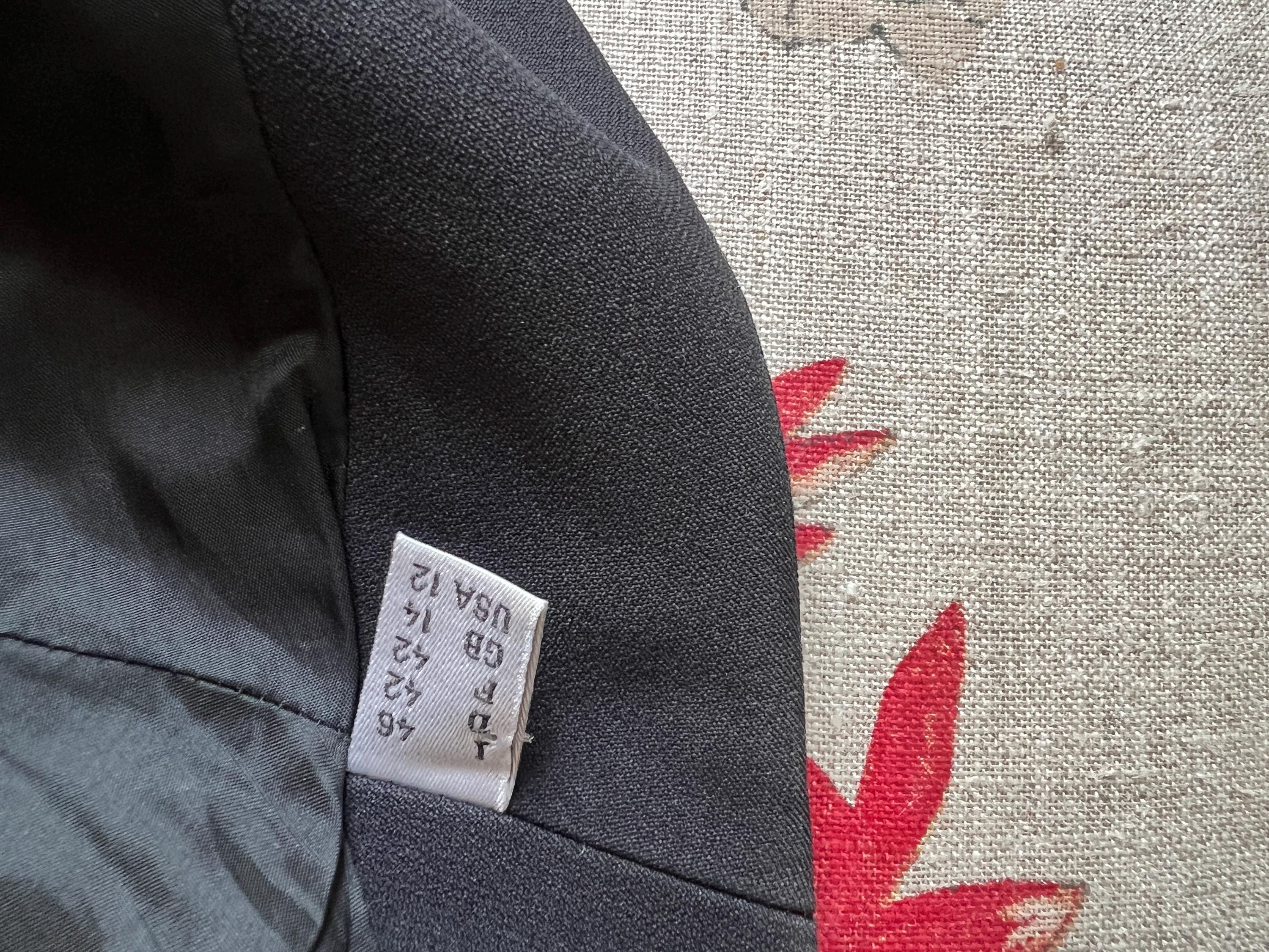 vintage 90s designer Moschino Cheap and Chic skirt suit image 6