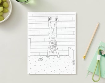 Gym Girl Coloring Pages: Workout & Stress Relief Activity (20 Pages)