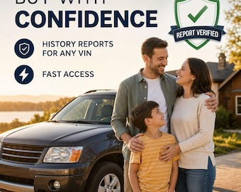 Original Instant Vehicle History - Limited Stock | Hurry, Almost Gone!