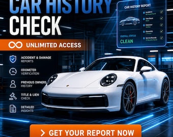 Historial completo del vehículo (stock limitado): acceso instantáneo, ¡aproveche esta oportunidad!