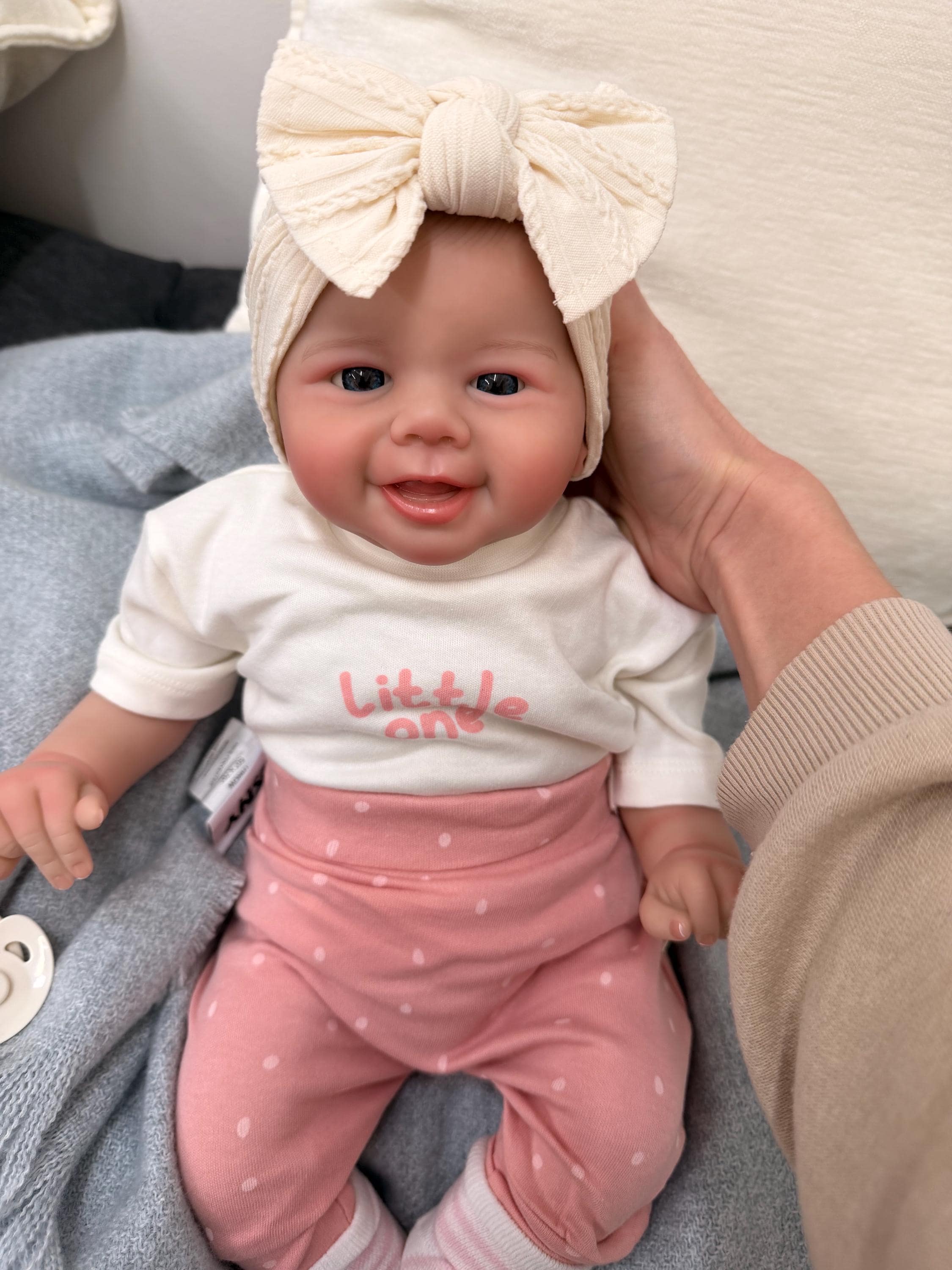 Reborn baby dolls girl with eyes open - Etsy 日本