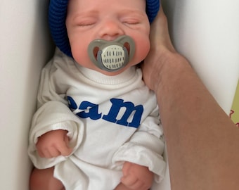 Reborn Baby Doll Boy Full Body Silicone 47cm, Squishy & Floppy
