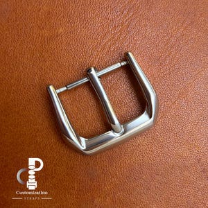 Watch Buckle Replacement 8mm 12mm 14mm 16mm 18mm 20mm | Stainless Steel Pin Buckle Set with Spring Bar Tool | Leather Watch Strap Repair Kit