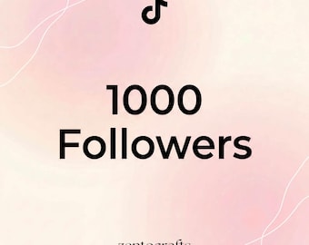 TikTok 1000 Real Followers | Fast Delivery | Boost Your Profile Growth Instantly |Real promotion