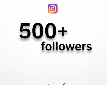 500 Instagram Followers | Real IG Growth, Fast Delivery (Digital Service)