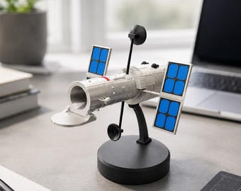 Modelo del Telescopio Espacial Hubble – Exhibición de nave espacial de la NASA impresa en 3D, decoración de escritorio de astronomía
