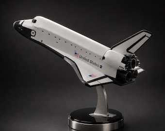 Space Shuttle Model | 3D Printed Rocket Replica, NASA Desk Decor