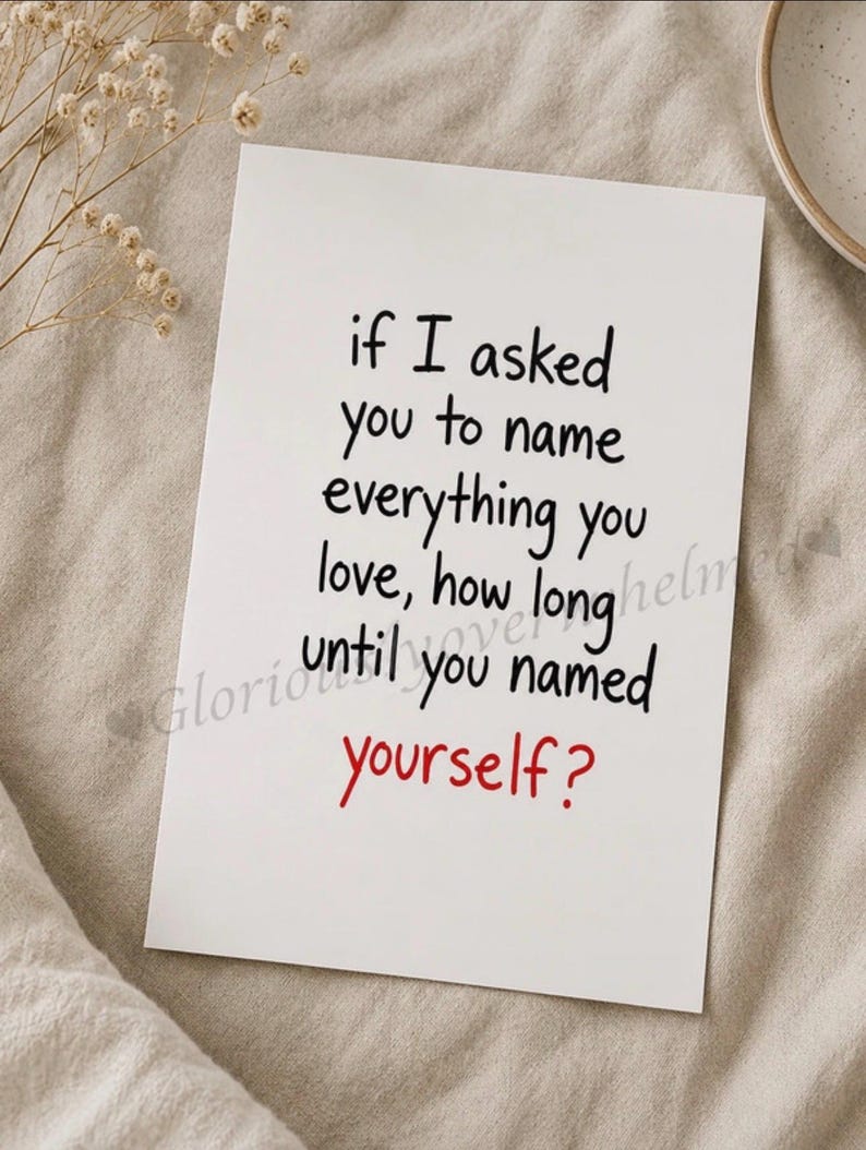 Self love quote print wall art that complements Japanese wallpaper aesthetics in 1920x1080 resolution