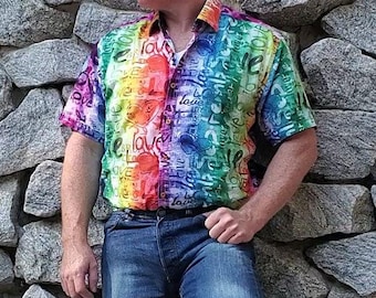 LOVE, la camisa de manga corta que necesitas, hasta la talla 3XL