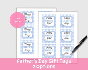 Etiquetas de regalo imprimibles para el Día del Padre, Etiquetas de regalo para el Día del Padre, Etiquetas de regalo para el Día del Padre de parte de los niños, Etiquetas de regalo imprimibles, imprimibles para el Día del Padre