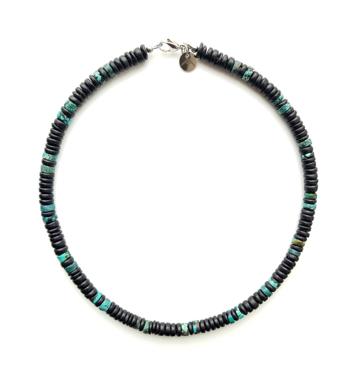 Men's Jewelry Black Wood Necklace for Men Father's Etsy