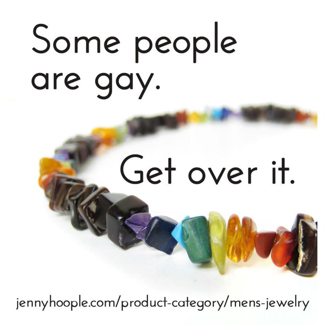Gay Pride Bracelet for Men Handmade From Black Shell and Etsy