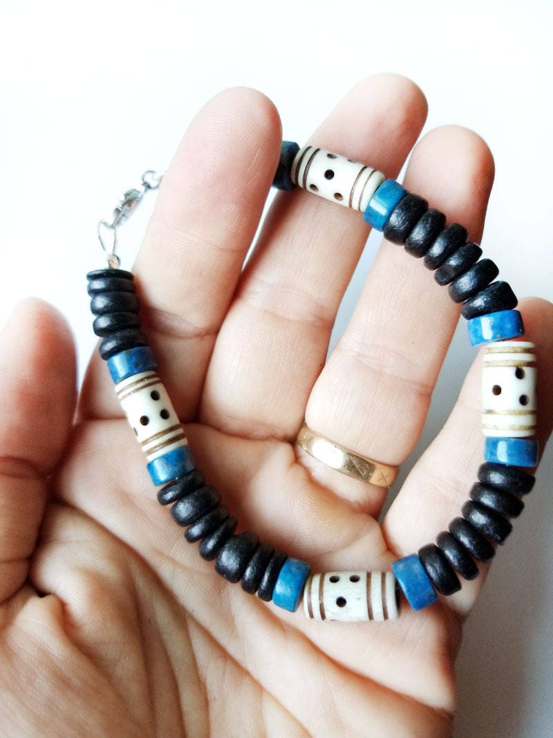 Mens Wooden Bracelet Men's Jewelry Mens Bracelet Etsy