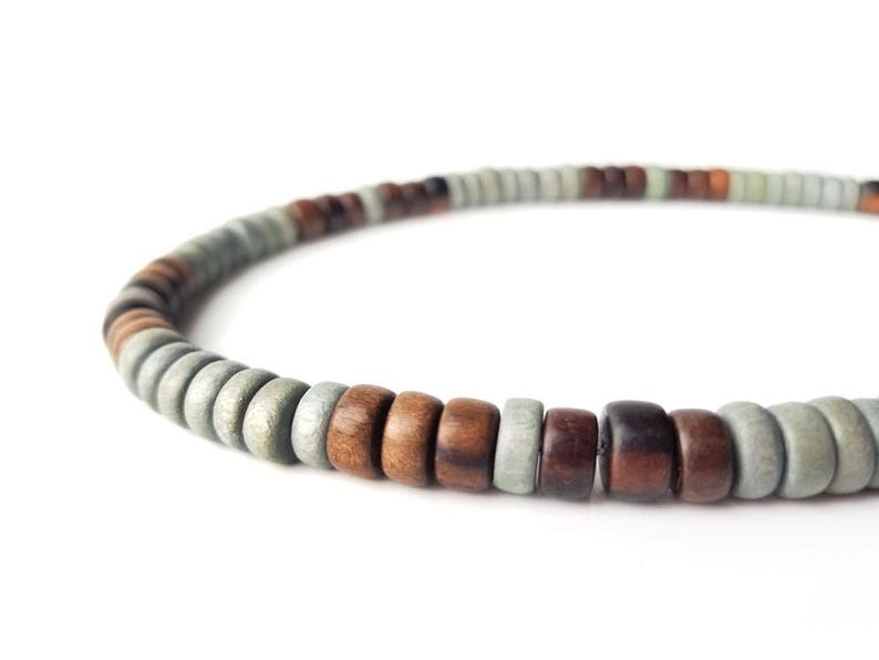Men S Wooden Necklace Jewelry Mens Wood Image 0