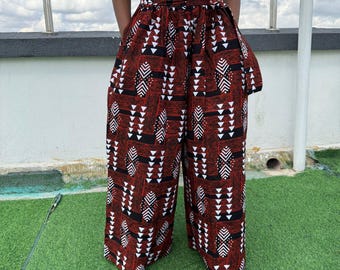 Palazzo con stampe africane