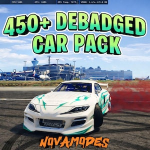 450+ Debadged Cars Pack for FiveM Servers (Digital Product)