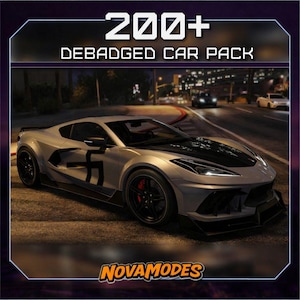 200+ Debadged Cars FiveM Ready Pack | Optimized RP Server Assets