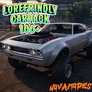 100+ Lorefriendly FiveM Car Pack | Optimized Roleplay Assets (Digital Product)