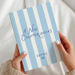 Personalized New Chapter Journal: New Beginnings Keepsake, Gift for Graduation