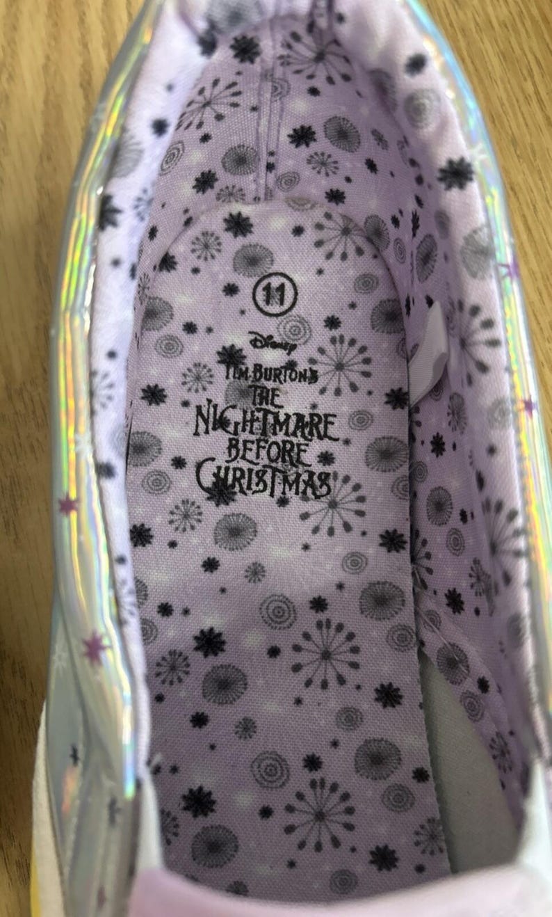 Ground Up Disney Nightmare Before Christmas instapschoenen Jack & Sally, maat 11 afbeelding 6